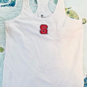 NC State Racerback Tank.